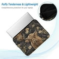 thumbnail image 2 of FORMRS 15"-15.6" Laptop Sleeve Protective Case Soft Carrying Quilted Computer Bag Cover, Cows and Flowers, 2 of 7