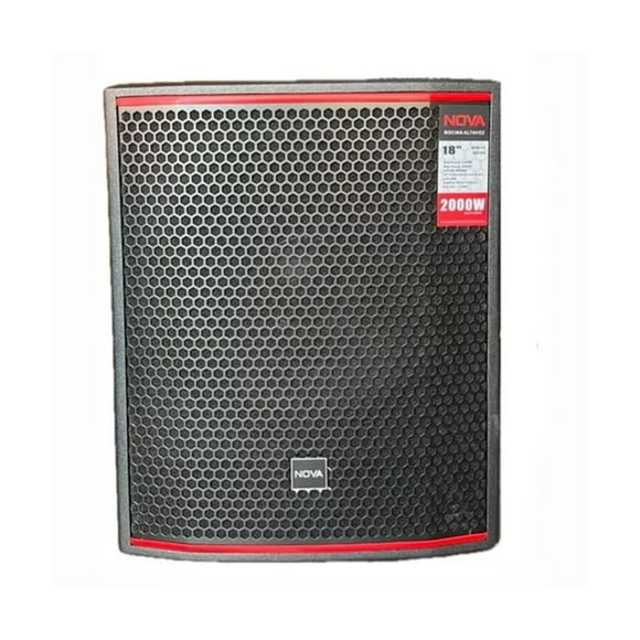 Subwoofer Activo Vamav Ax18s 1000w Rms Negro