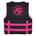 thumbnail image 2 of FULL THROTTLE YOUTH RAPID DRY LIFE JACKET - PINK/BLACK, 2 of 2