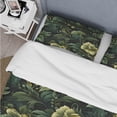 thumbnail image 4 of Designart "Covert Elegance In Victorian Era IV" Green Floral Bedding Covert Set - Cottage Bed Set With 2 Shams, 4 of 5