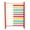Red, variant on Troglfold Math Learning Toy 1Pc 10 Rows Wood Abacus Stand Math Learning Toy Kids Early Educational Supply,7.87"X6.1"X2.28"