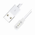 thumbnail image 1 of ccwmincc Compatible for Basznrty Smart Watch Charger, Magnetic USB Replacement Charging Cable Compatible with Basznrty S52 1.39 Inches Smart Watch (White), 1 of 1