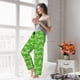 thumbnail image 5 of Balery Green Cucumber Pantalones de pijama para mujer, pijamas ultraligeros, pantalones de estar por casa-3X-Large, 5 of 6