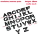 thumbnail image 3 of Emblema de metal para el maletero, guardabarros, placa de identificación, logotipo, bricolaje, 26 letras y 10 números, 25 mm y 30 mm, para todos los coches, 3 of 5
