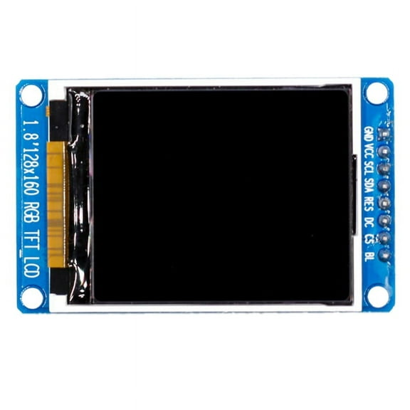 1.8 Inch Full Color 128X160 SPI Full Color Portable TFT LCD Display Module ST7735S 3.3V Replace OLED Power Supply