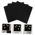 thumbnail image 4 of unbranded 4pcs Felt Board Tiles Black Square For Wall Decor In Minimalist Modern Style, 4 of 8