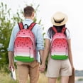 thumbnail image 4 of Fotbe Watermelon Mochila de Lona con Estampado, Mochila Duradera, Mochila Versátil de Alta Calidad, Mochila Compacta Vintage-Small, 4 of 5