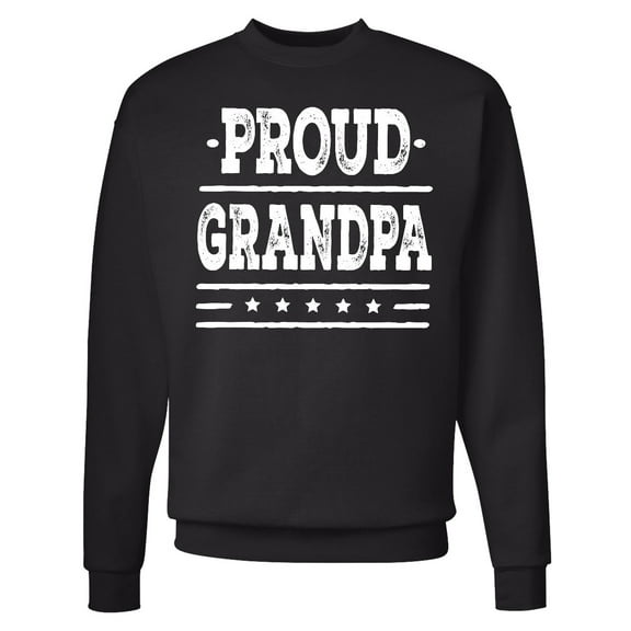Inktastic Proud Grandpa Fathers Day Adult Sweatshirt