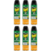 Raid House & Garden Insect Killer Spray, for Listed Ant, Roach, Spider, for Indoor & Outdoor Use, Orange Scent (11 Ounce (Pack of 6)