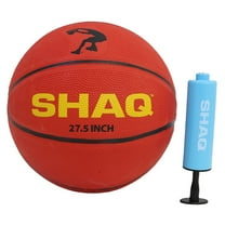 SHAQ Youth Basketball 27.5" Size 5 with Mini Pump Basketball Size 5 Kids Basketball Outdoor Indoor Basketball Shaq Youth Basketball Equipment