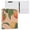 Peach And Flowers, variant on Hard Shell Ring Binder With Clip Holds 200 Sheets Office Home Organization Peach and Flowers