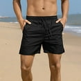 thumbnail image 2 of YLSDY Men's Linerless Workout Shorts 5'' - Lightweight Quick Dry for Running Sports Athletic Gym with Pockets Black M, 2 of 9
