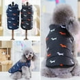 thumbnail image 3 of Dog Winter Jacket, Waterproof Windproof Dog Winter Vest Super Warm Polar Fleece Dog Winter Clothes with Smooth Zipper Closure for Small Medium Large Dogs, 3 of 8