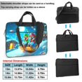 thumbnail image 2 of Zufioo Mario for Laptop Bag, Zippered Computer Shoulder Bag Messenger Bag Briefcase, Suitable for School, Work, Travel, 2 of 9