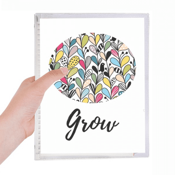 heart drawing art notebook loose diary refillable journal stationery