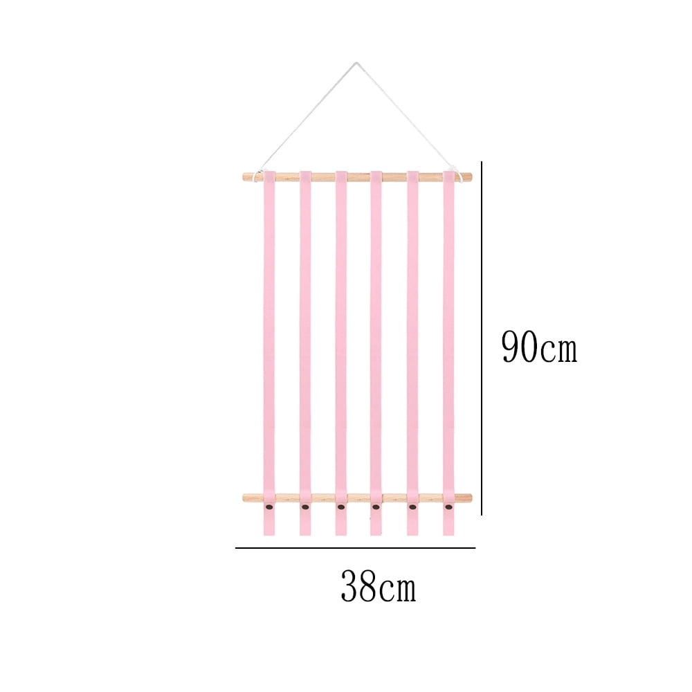 ENTASSER Wall-mounted headwear finishing shelf,children's hairpin, hair accessories storage2