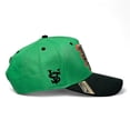thumbnail image 4 of VAGO Style LA MX Gorra Artesanal Verde Visera Curva, 4 of 5
