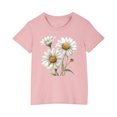 thumbnail image 1 of RXIRUCGD 2025 Vêtements d'Été pour Enfants T-shirt Imprimé Mode Mignon Col Rond Manches Courtes, 1 of 5