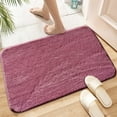 thumbnail image 4 of Plush Absorbent Bathroom Mat Non- Shower Rug, Machine Washable Soft Microfiber Carpet for Bathroom Floor, Bedroom Decor, and Entryway Use, Modern Home, 4 of 6