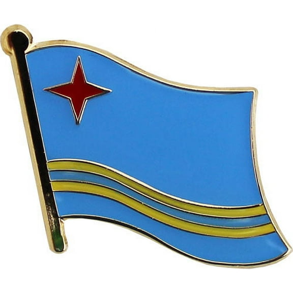 Aruba Flag Lapel Pin