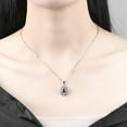 thumbnail image 5 of Lune Étoile Couple Collier Couple Collier Pendentif Projection Collier, 5 of 5