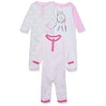 thumbnail image 1 of Hudson Baby Combinaisons en Coton Unisexes pour Bébé Attrape-Rêves, 9-12 Mois, 1 of 3
