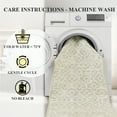 thumbnail image 4 of MeyJey Beige Kitchen Rug Set 3 Piece, Non Slip Machine Washable Mats for Home Floor and Living Room, 4 of 15