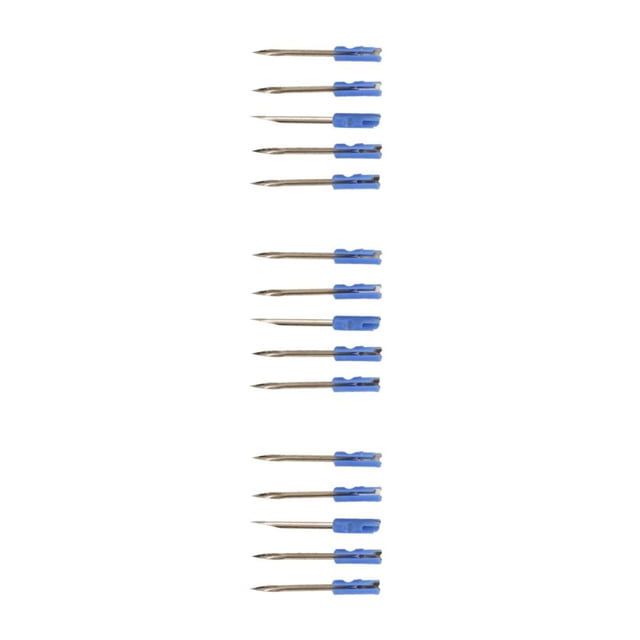 Scienceny 5x ropa etiqueta de precio de ropa etiqueta agujas pines con una cubierta azul Type1 NO1
