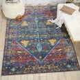 thumbnail image 5 of Cambria Navy/Red Area Rug, 5 of 5