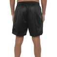 thumbnail image 2 of Sesame Street Elmo Scribble Mens Lined Mesh Shorts, Black, X-Large, 2 of 6