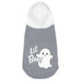 thumbnail image 3 of Vibrant Life Halloween Hoodie for Dogs, Lil' Boo, Gray, M, 3 of 8