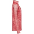 thumbnail image 5 of Holloway Sportswear M Womens Electrify Coolcore® 1/2 Zip Pullover Scarlet Heather 222774, 5 of 5