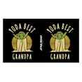 thumbnail image 2 of Star Wars Yoda Best Grandpa Cartoon  Stainless Steel Water Bottle Black 17 oz., 2 of 3