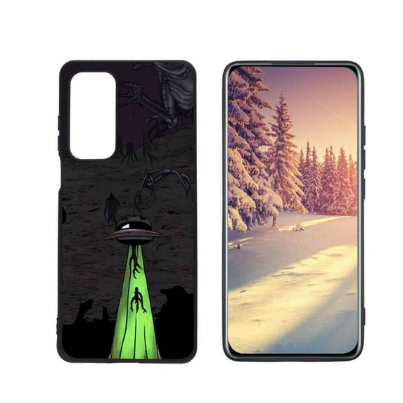 Alien-Horror-35 Phone Case, Degined for Motorola MOTO Edge 2021 Case Men Women, Flexible Silicone Shockproof Case for Motorola MOTO Edge 2021