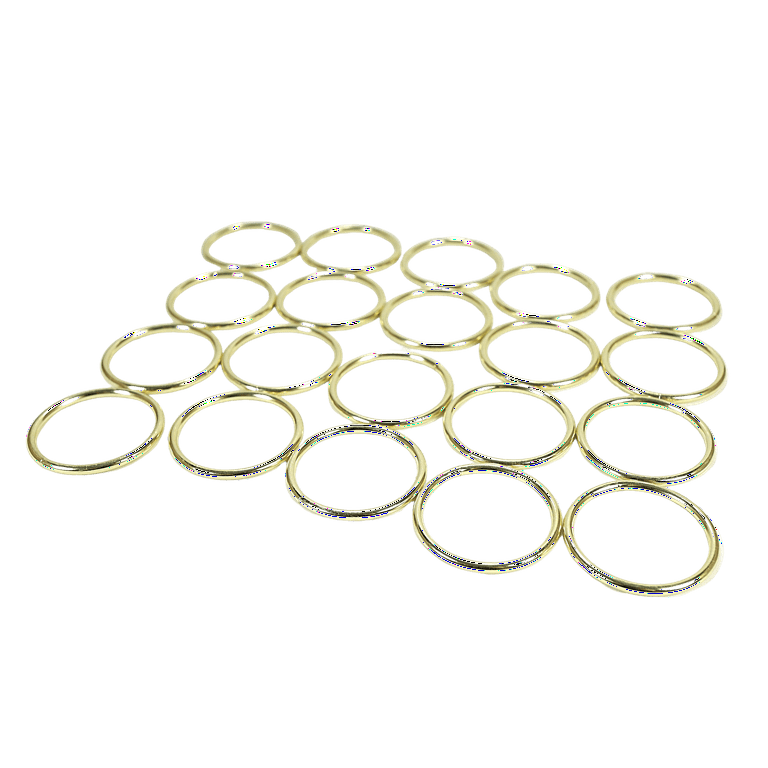 1 Inch Gold Metal Rings Hoops for Crafts Bulk Wholesale 100 