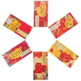 thumbnail image 3 of Weiweiguan 36 Pcs Sachets Rouges du Nouvel An Tigre du Zodiaque Motif Dessin Animé Fête du Printemps Sachets d'Argent, 3 of 7