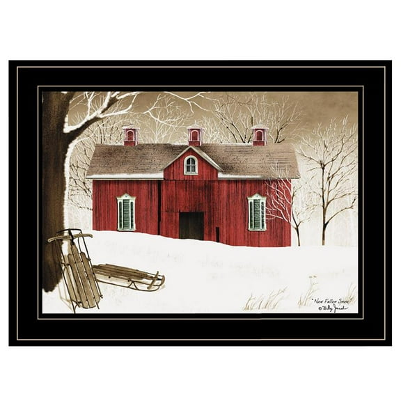 New Fallen Snow by Billy Jacobs Printed Wall Art Wood Multi-Color