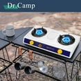 thumbnail image 5 of Dr.Camp 2 Burner Camping Stove with white color, 5 of 6