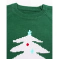 thumbnail image 3 of Ugly Christmas Sweater for Women Crew Neck Long Sleeve Cable Knit Pullover Sweater Cute Alsol Lamesa, 3 of 6
