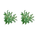 thumbnail image 2 of Bewildely 10 piezas de ramas de hojas artificiales, ramas de plantas de simulación, ceremonia de boda, Festival, accesorios de decoración interior para Verde 2piezas Bewildely CBP134024, 2 of 5