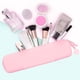 thumbnail image 5 of Bolsa De Silicona Con Cremallera Para Lápices, Mini Bolsa De Silicona Hermética Para Suministros De Maquillaje Cosmético Para Viajes De Negocios Y Escuela ANGGREK Rosa, 5 of 8