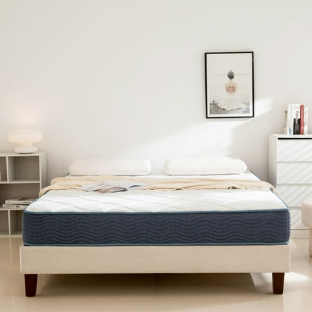 MLILY Value 9” Medium Firm Hybrid of Gel Memory Foam and Pocket Spring Mattress, Twin XL