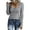 Gray, variant on Workout Tops for Women Viikei Womens Tops Womens Plus Size $5,Women's Casual Solid Color Buttons Long Sleeve V-Neck Loose Shirt Blouse Top Dark Gray M