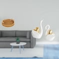 thumbnail image 2 of Elegante Juego De Cestas De Frutas Con Forma De Cisne Para Exhibir En El Escritorio Y Servir Refrigerios, Con Un Plato De Pan Artístico Y Figuras Decorativas De Cisne Para La Entrada De La, 2 of 8