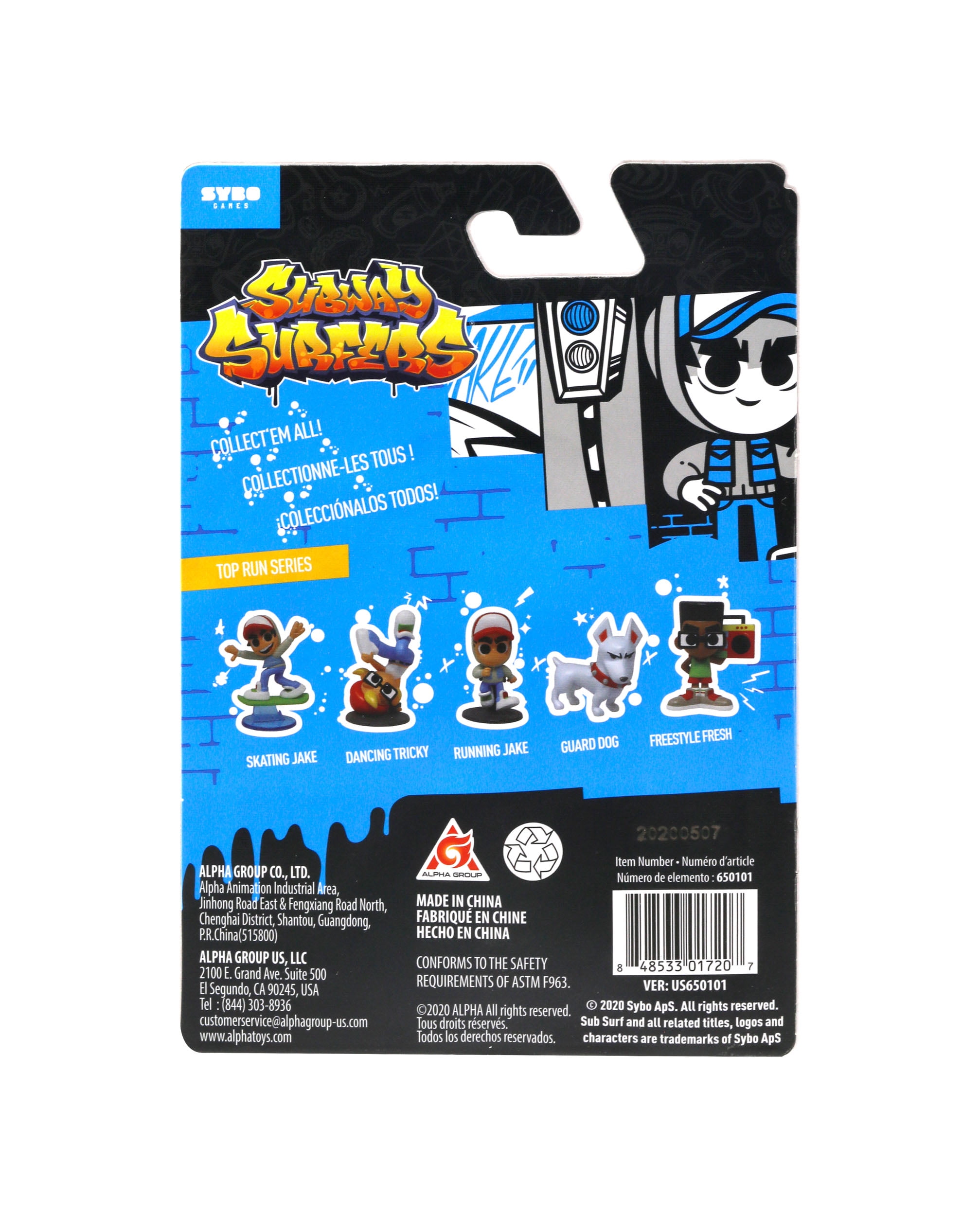  Subway Surfers, 'Shorties' Collectible 2 Mini Figures