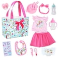 thumbnail image 1 of Bolsa de pañales Baby Doll Ecore Fun con ropa y accesorios, 1 of 7