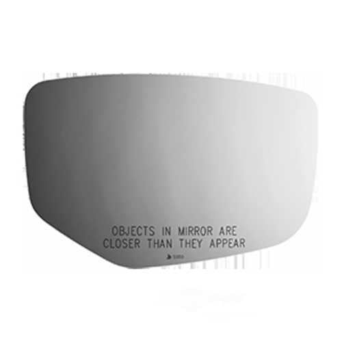 Burco Side View Mirror Replacement Glass - Clear Glass - 5555
