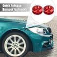 thumbnail image 2 of Unique Bargains Universal Quick Release Bumper Fastener Kit Trunk Fender Hatch Lid Clips for Car Red, 2 of 6