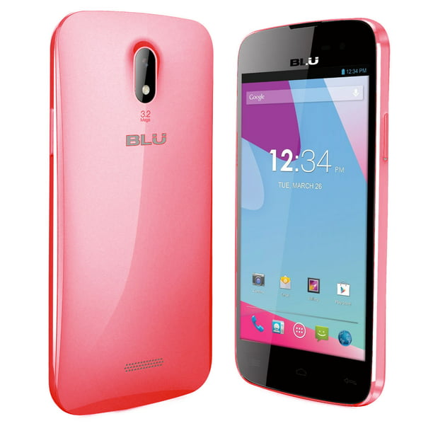 BLU Neo 4.5 4G Cell Phone Unlocked Dual SIM - S330u Pink ...