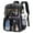 Pink, variant on Clear Backpack School Backpack Bookbag Transparent Bag Large Heavy Duty Stadium Approved See Through Backpack Waterproof PVC with Reinforced Strap for School Work Travel with Reflective